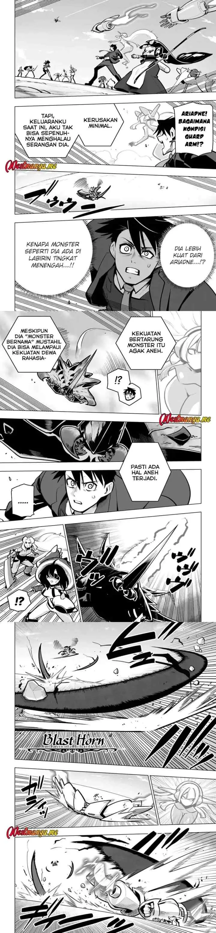 Sekai Saikyou no Kouei: Meikyuukoku no Shinjin Tansakusha chapter 38 halaman 4