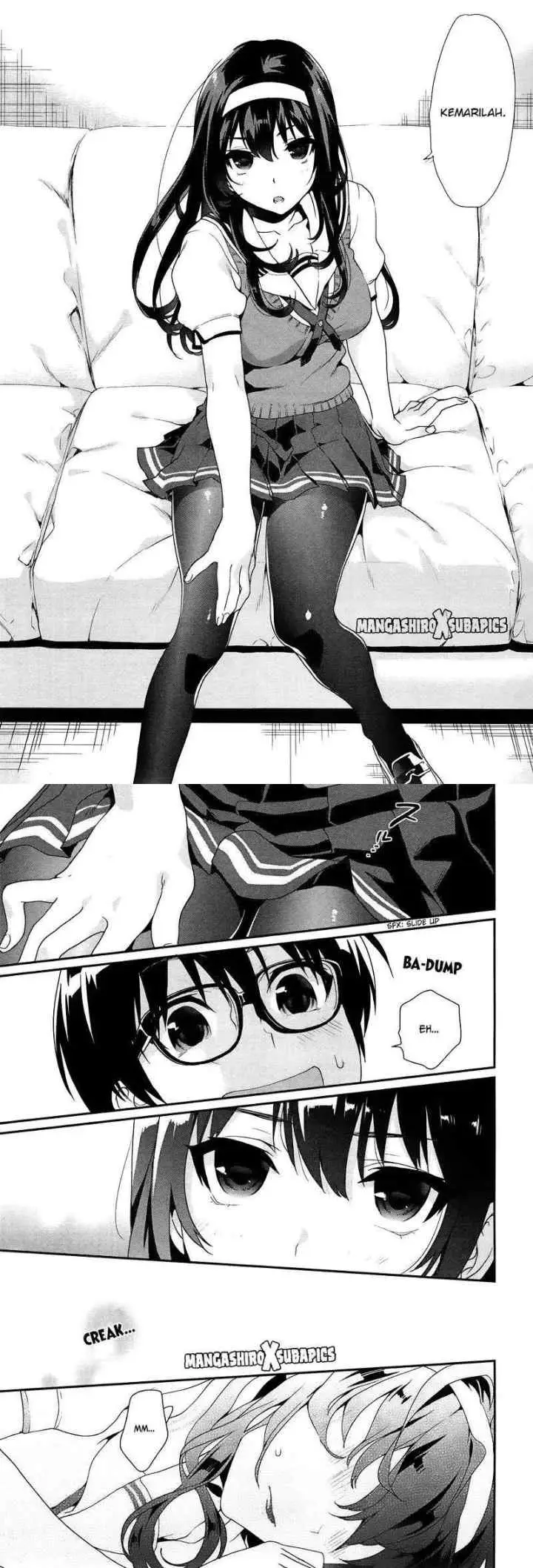 Saenai Heroine no Sodatekata: Koisuru Metronome chapter 1 halaman 11