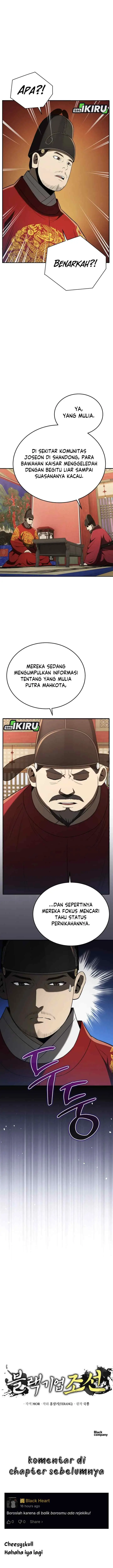 Black Corporation: Joseon chapter 121 halaman 17