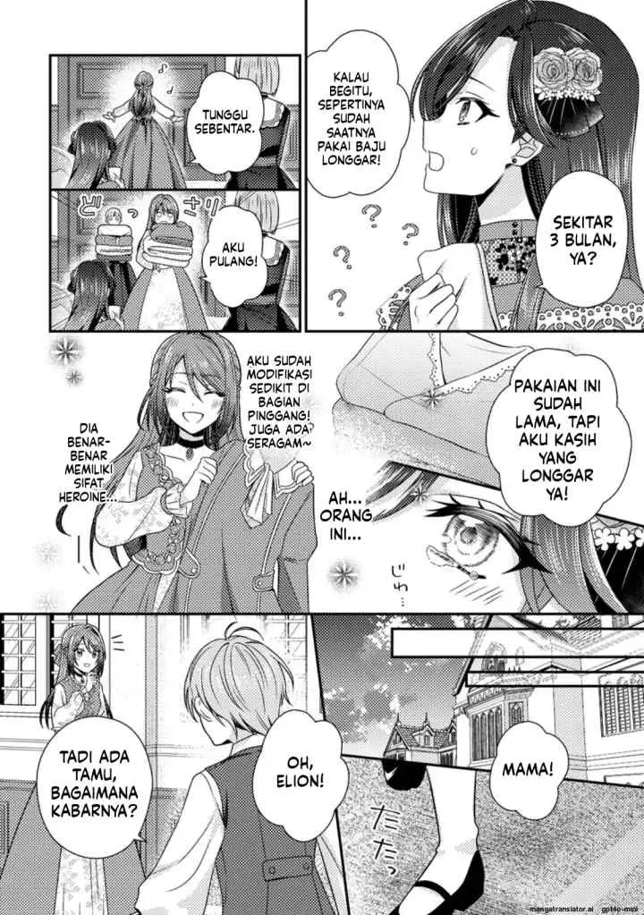 Heroine ga Kuru Mae ni Ninshin shimashita ~Tsunda Hazu no Akuyaku Reijou desuga, Douyara Chigau youdesu~ chapter 12.2 halaman 4
