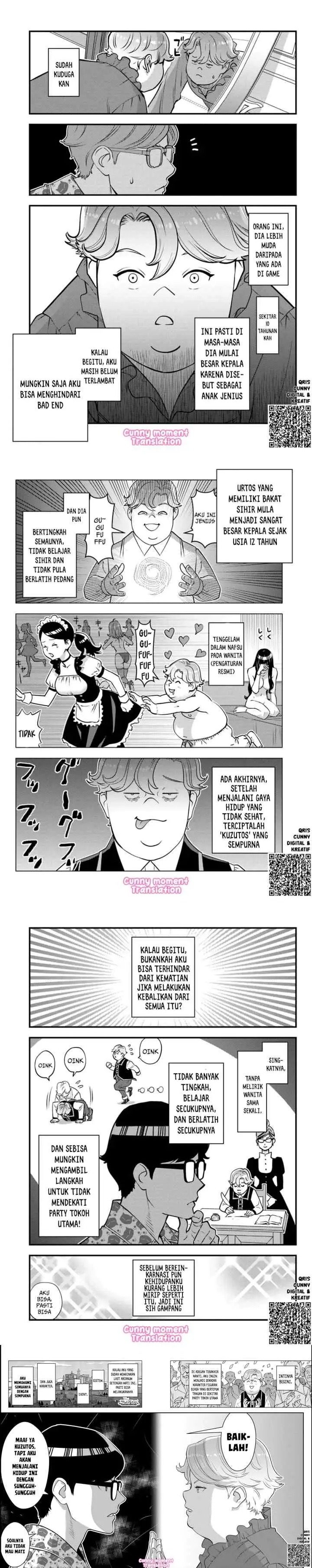 Kuzulesse Oblige - 18-kin Game Sekai no Kuzu Akuyaku ni Tensei Shiteshimatta Ore wa, Gensaku Chishiki no Chikara de Doushite mo Mob Jinsei wo Tsukami Toritai chapter 1 halaman 7