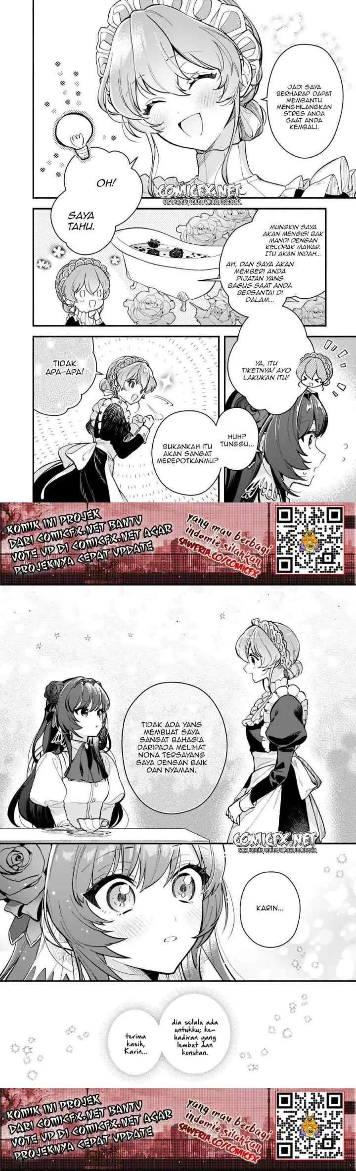 Akuyaku Reijou Route ga Nai Nante, Dare ga Itta no? chapter 5 halaman 6