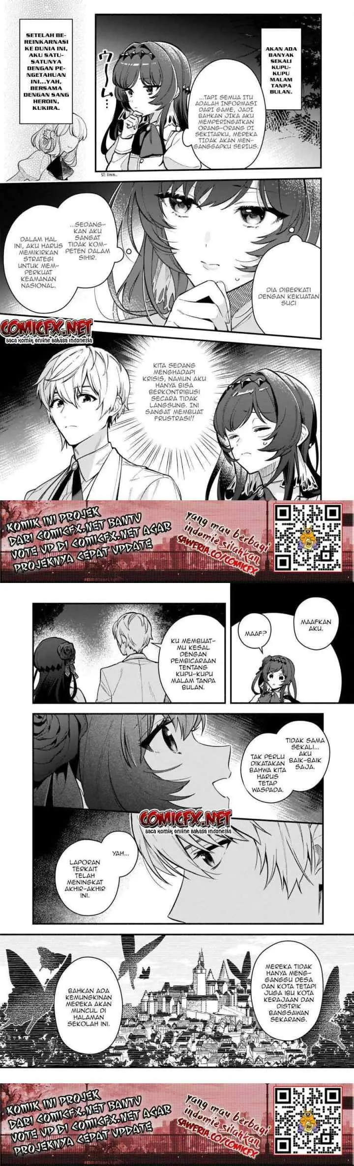 Akuyaku Reijou Route ga Nai Nante, Dare ga Itta no? chapter 6 halaman 9