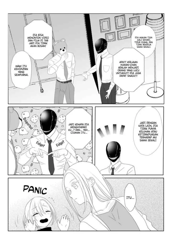 Igyō atama-san to ningen-chan chapter 7 halaman 9