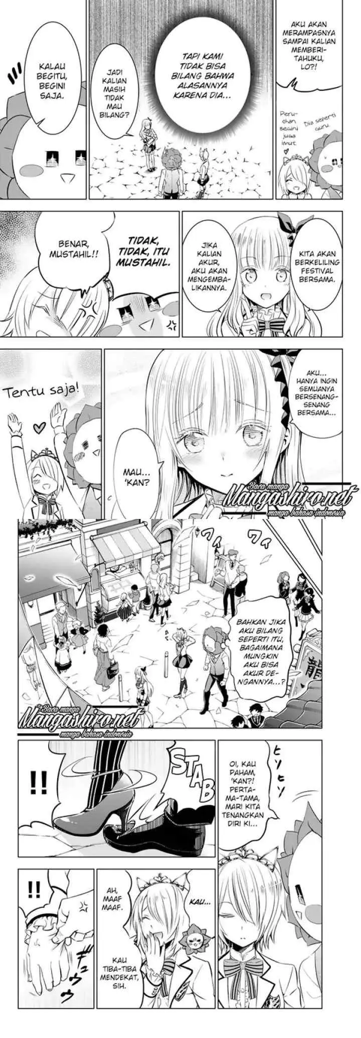 Kishuku Gakkou no Juliet chapter 28 halaman 8