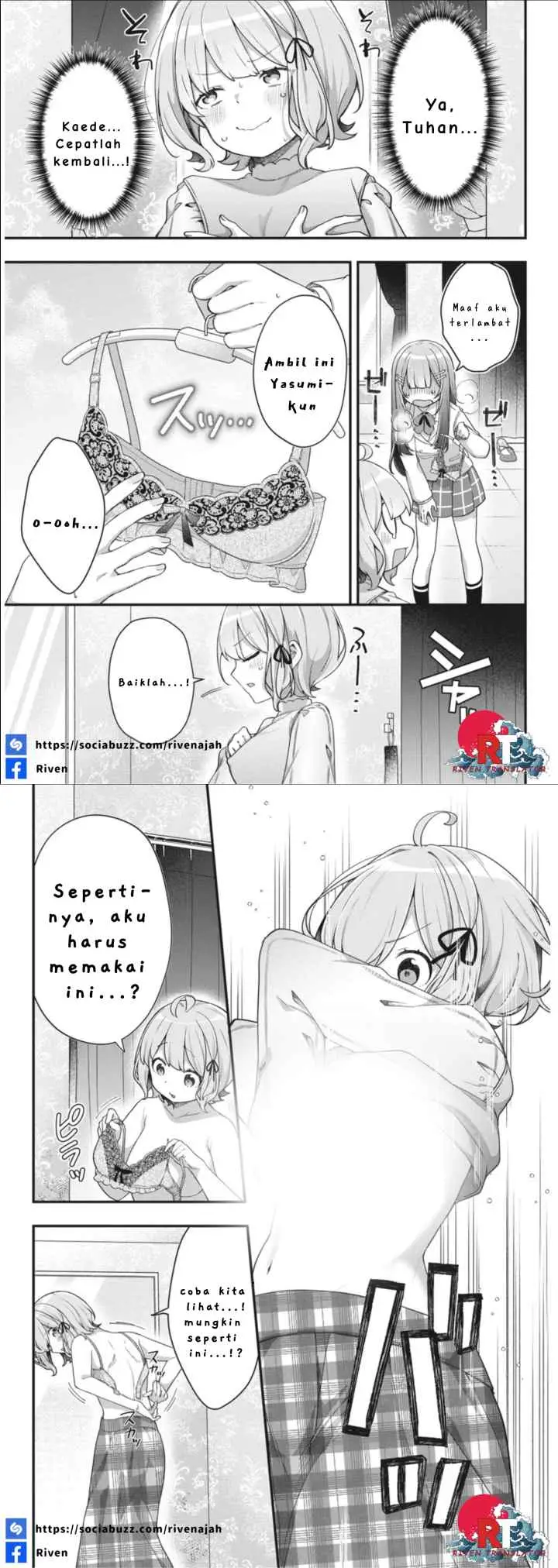 Watashi no Hatsukoi wa Hazukashisugite Darenimo Ienai chapter 6 halaman 6