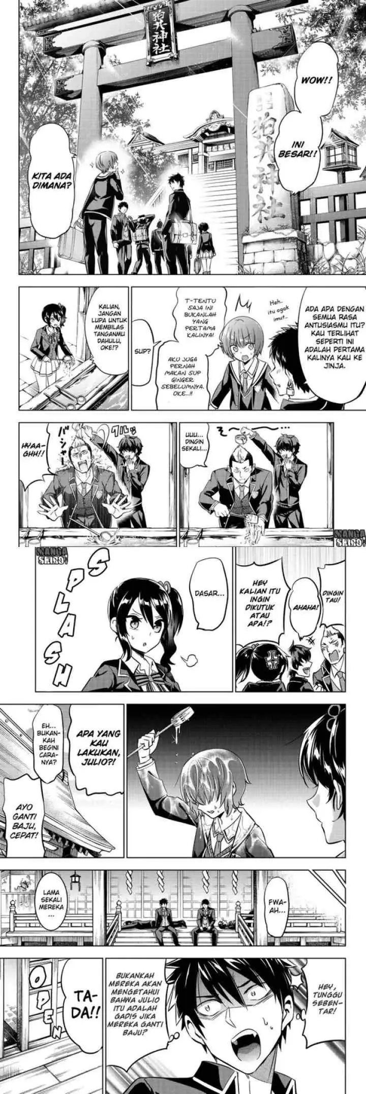 Kishuku Gakkou no Juliet chapter 48 halaman 8