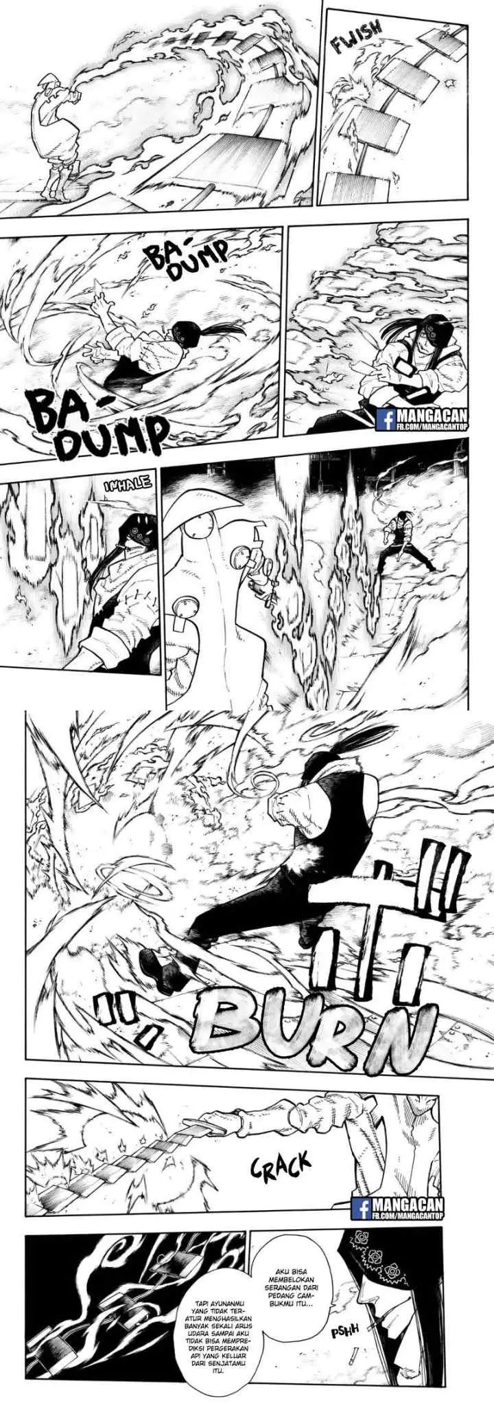 Enen no Shouboutai chapter 127 halaman 8