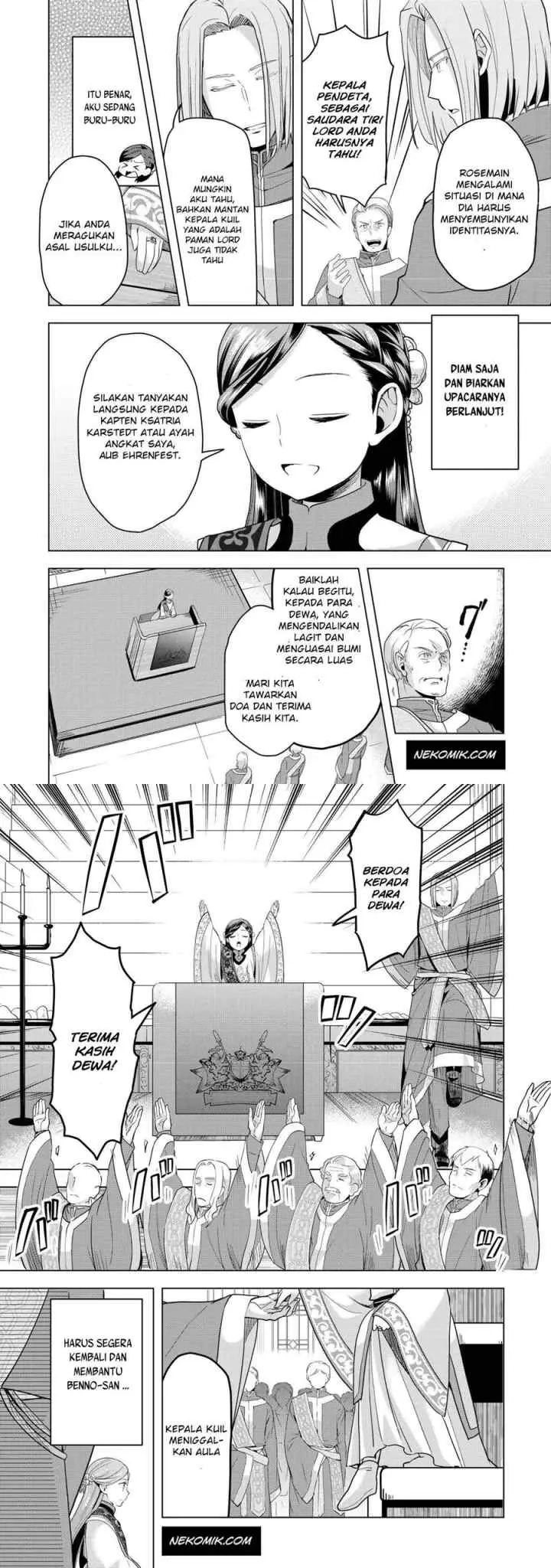 Honzuki no Gekokujou: Part 3 chapter 4 halaman 8