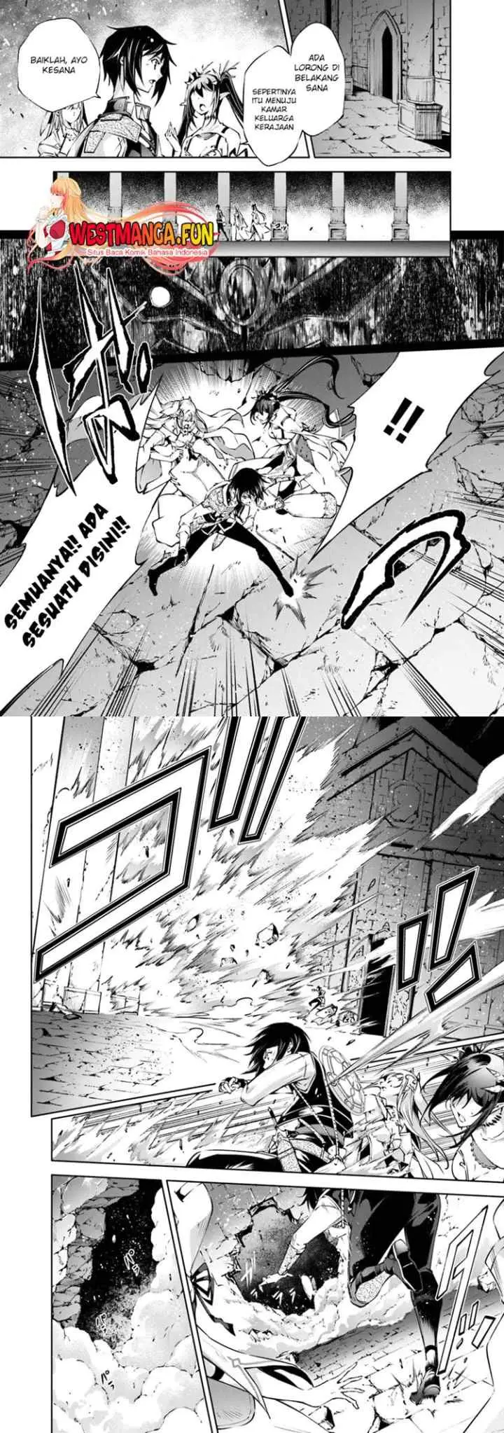 Kamigami ni Sodaterare Shimo no, Saikyou to Naru chapter 47 halaman 5