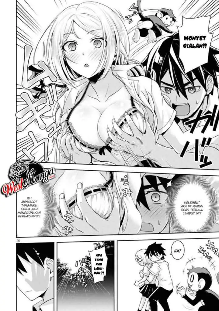 Isekai Yurutto Survival Seikatsu: Gakkou no Minna to Isekai no Mujintou ni Tenishitakedo Ore Dake Rakushou desu chapter 1.3 halaman 9