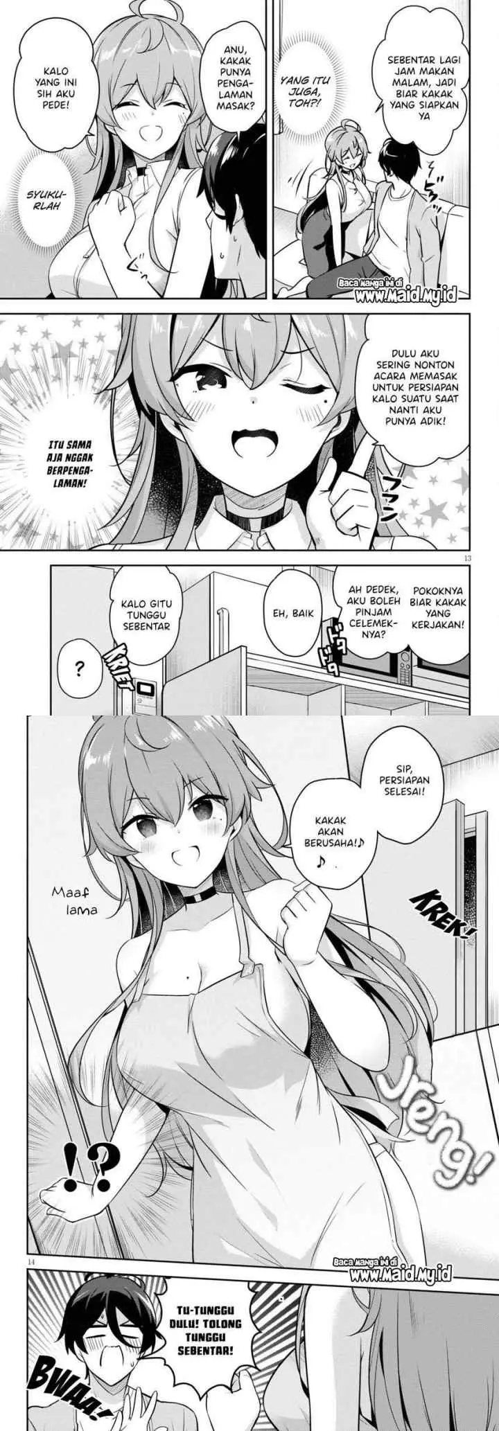 Kyuu ni Ane ga Dekimashite! chapter 2 halaman 8