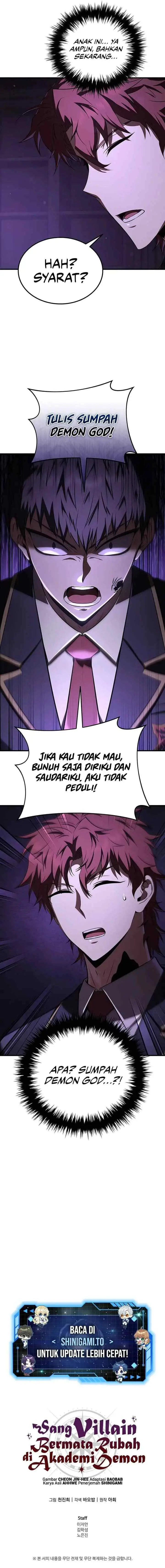 The Narrow-Eyed Villain of the Demon Academy chapter 32 halaman 17
