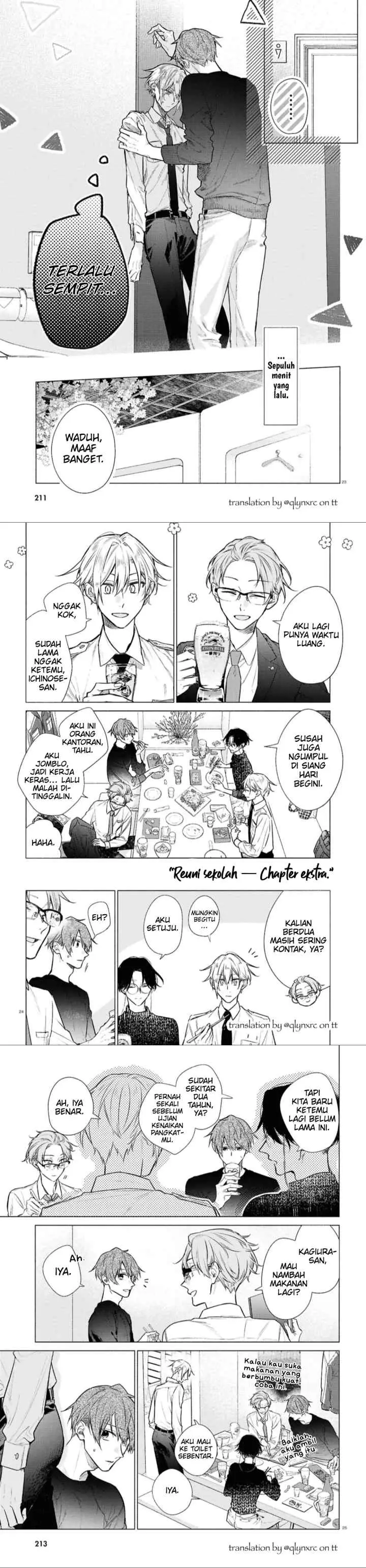 Hirano to Kagiura chapter 20.7 halaman 9