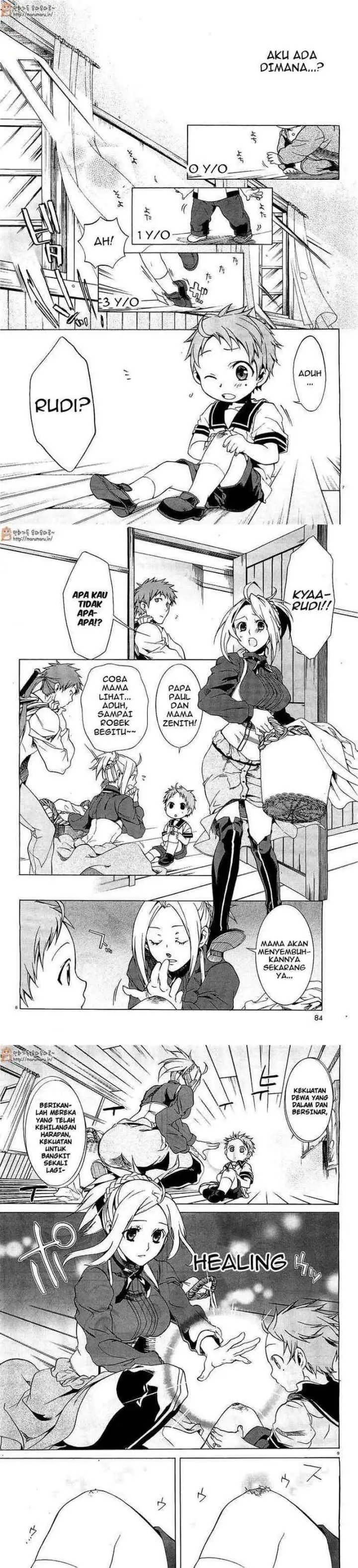 Mushoku Tensei: Isekai Ittara Honki Dasu chapter 1 halaman 5