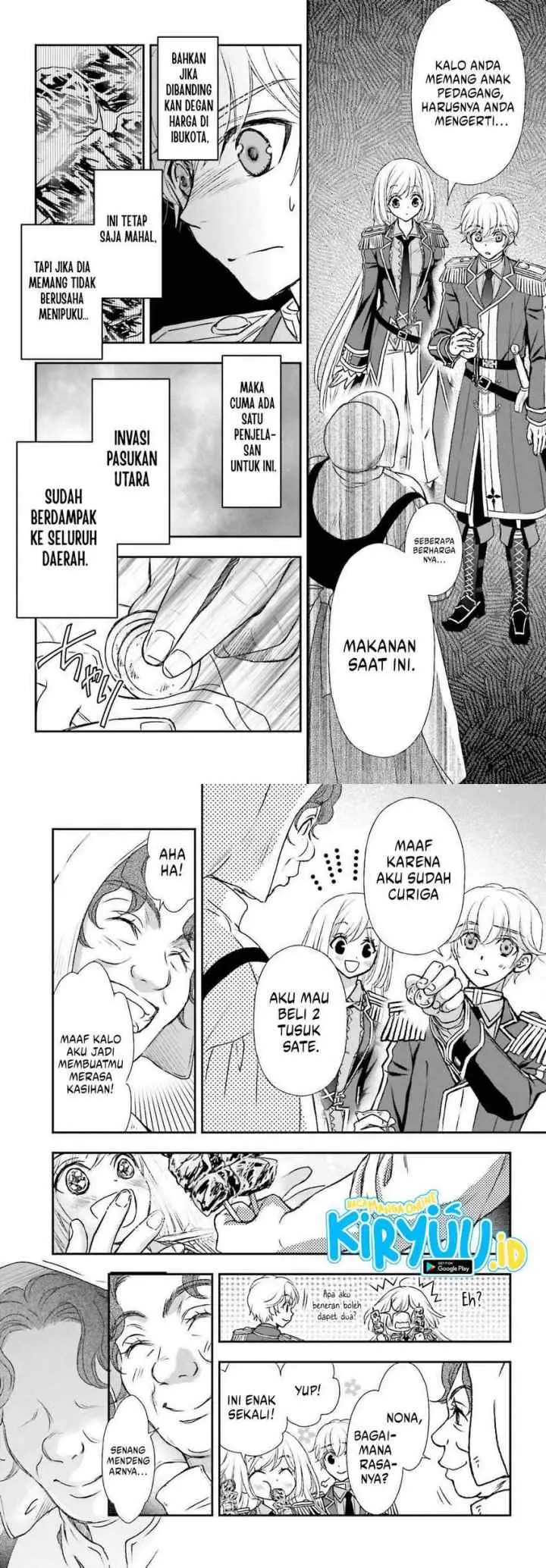 Shinigami ni Sodaterareta Shoujo wa Shikkoku no Tsurugi wo Mune ni Idaku chapter 32 halaman 4