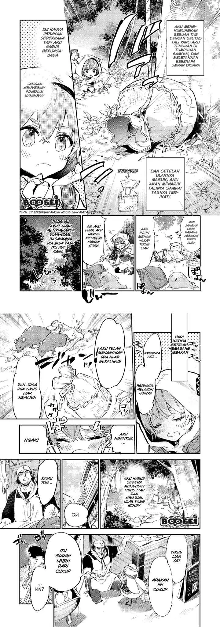Saijaku Tamer wa Gomi Hiroi no Tabi wo Hajimemashita chapter 3.1 halaman 8