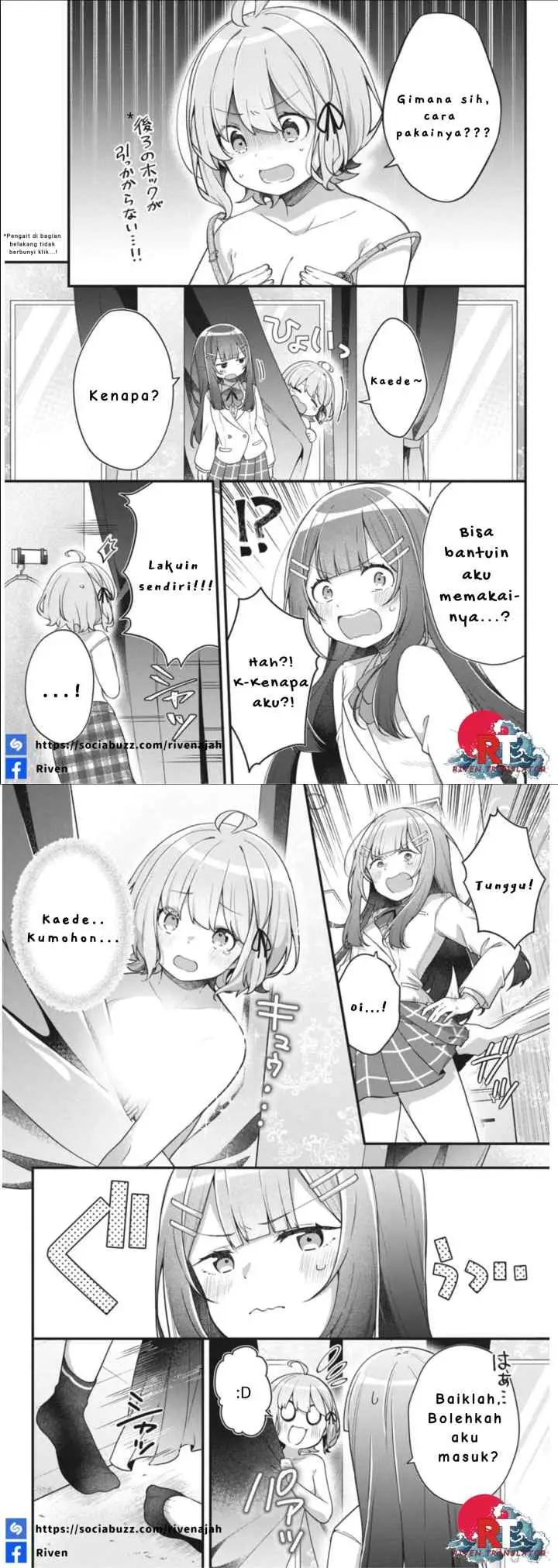 Watashi no Hatsukoi wa Hazukashisugite Darenimo Ienai chapter 6 halaman 7