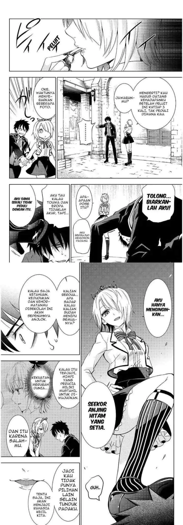 Kishuku Gakkou no Juliet chapter 4 halaman 8