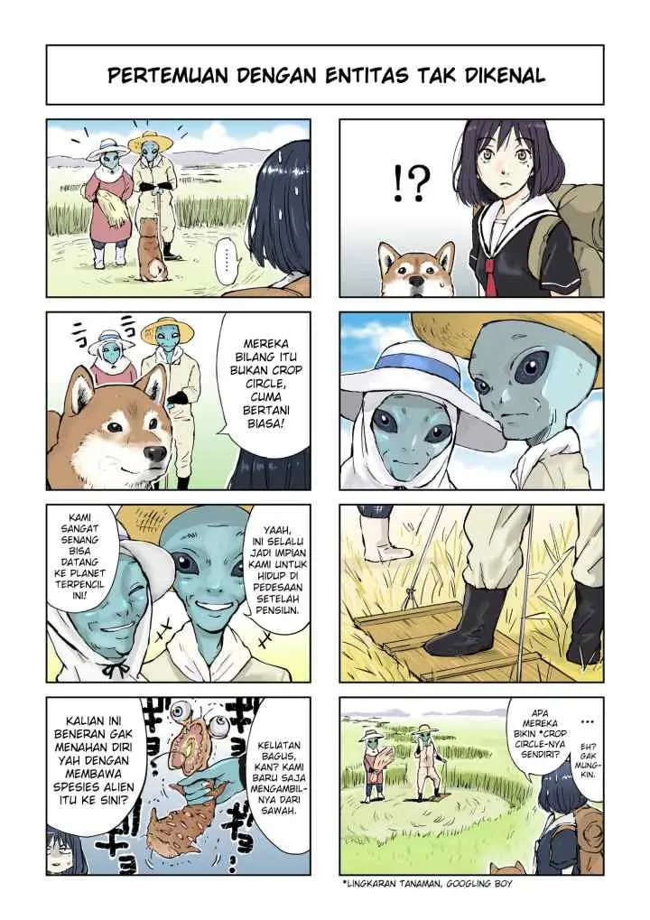 Sekai no Owari ni Shiba Inu to chapter 1 halaman 6