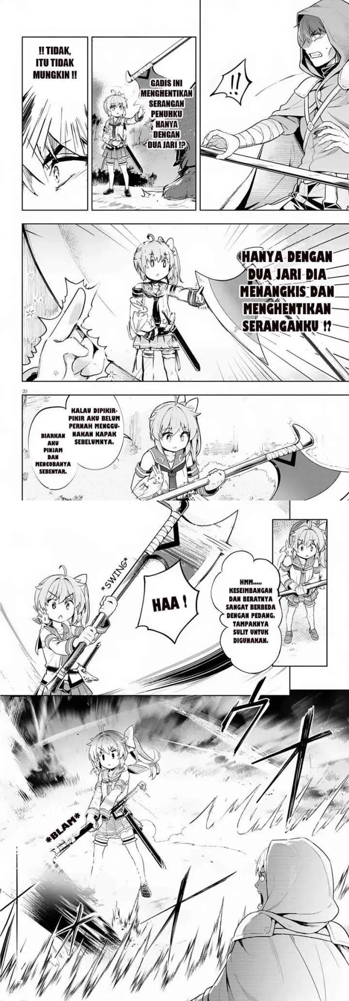 Kenshi o Mezashite Nyugaku Shitanoni Maho Tekisei 9999 Nandesukedo!? chapter 19 halaman 11