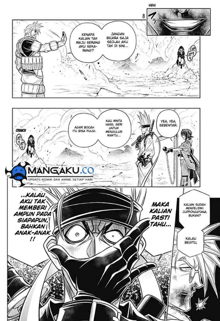 Rurouni Kenshin: Hokkaido-hen chapter 55 halaman 8