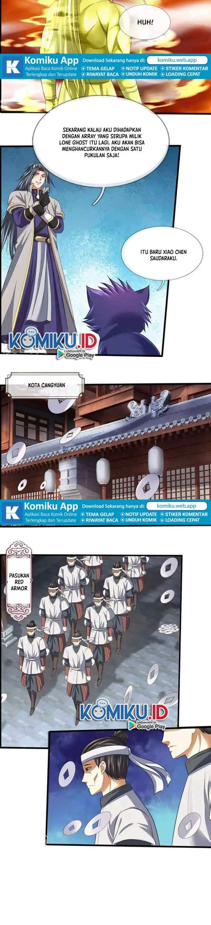Shenwu Tianzun chapter 387 halaman 8