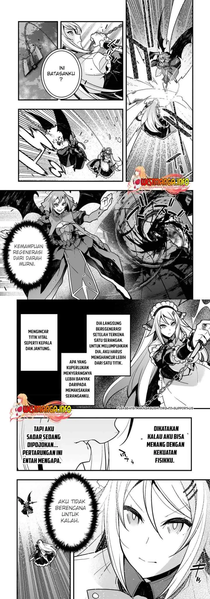 Kyoukai Meikyuu to Ikai no Majutsushi chapter 58 halaman 6