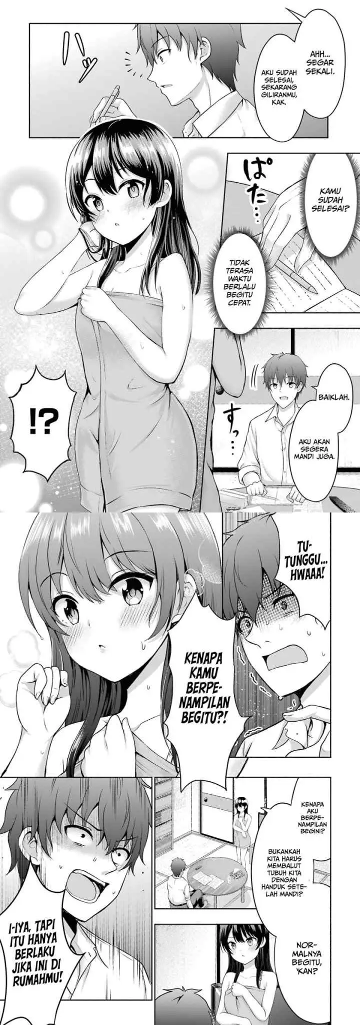 Kanojo no Imouto to Kisu wo Shita chapter 3 halaman 9