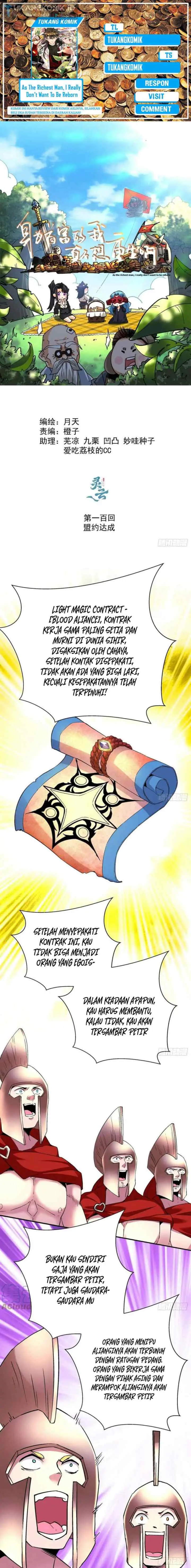 As The Richest Man, I Really Dont Want To Be Reborn chapter 100 halaman 11