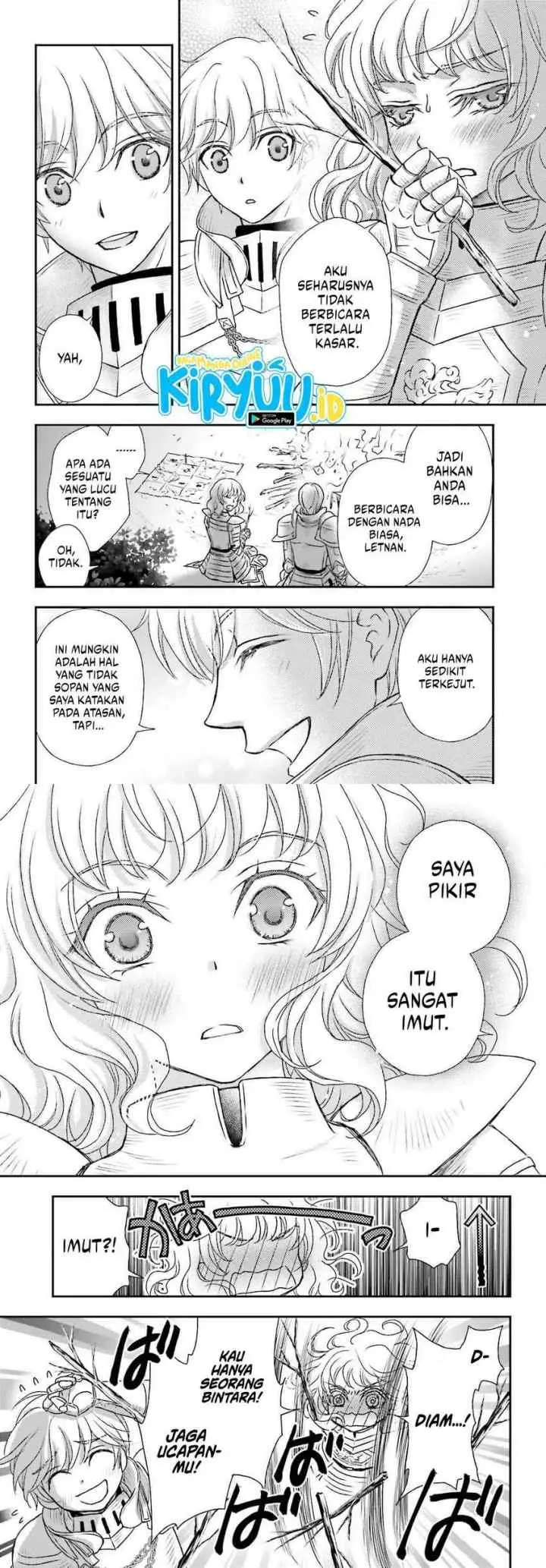 Shinigami ni Sodaterareta Shoujo wa Shikkoku no Tsurugi wo Mune ni Idaku chapter 34 halaman 9