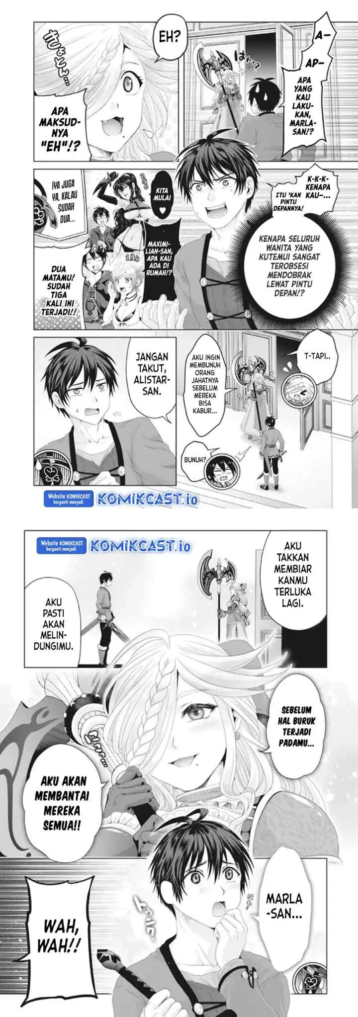 Nise Seiken Monogatari: Osananajimi no Seijo o Uttara Michizure ni sareta chapter 28 halaman 4
