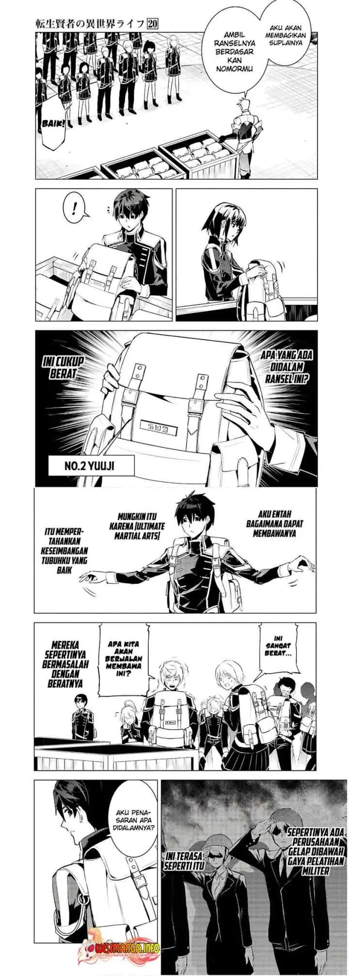 Tensei Kenja no Isekai Raifu ~Daini no Shokugyo wo Ete Sekai Saikyou ni Narimashita chapter 60.1 halaman 10