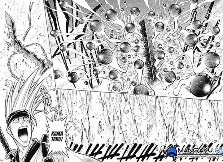 Rurouni Kenshin: Hokkaido-hen chapter 55 halaman 16