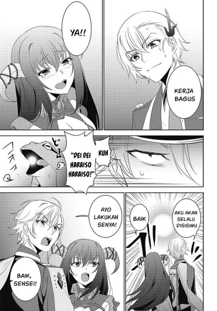 Matei Kyoushi to Juuzoku Shoujo no Haitoku Keiyaku chapter 10.2 halaman 15