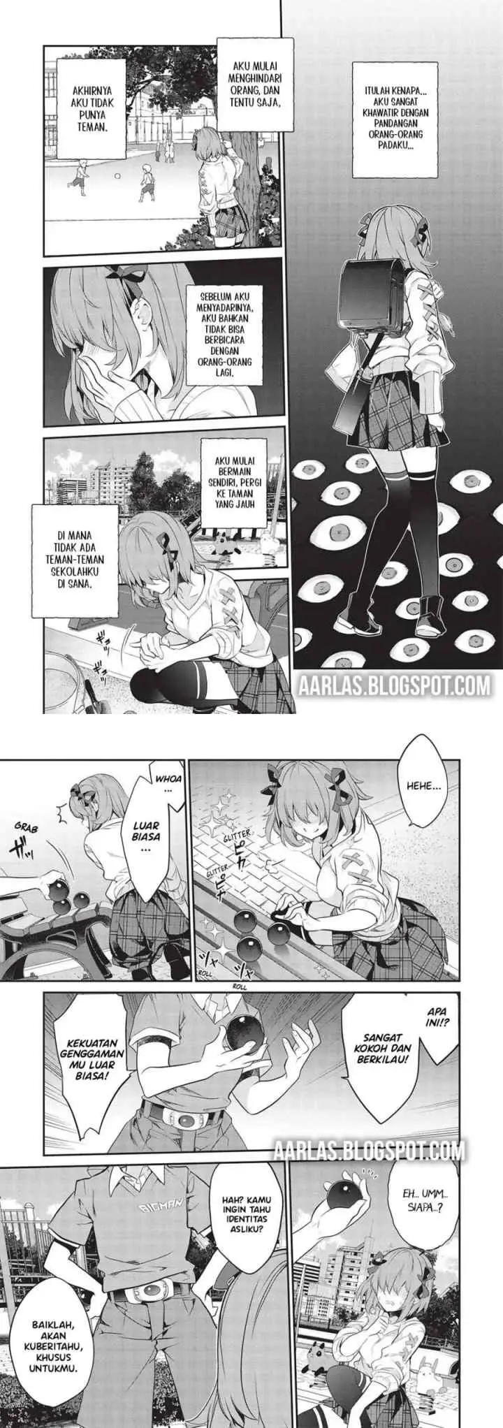 Kamiyama-san no Kami Bukuro no Naka ni wa chapter 18 halaman 5