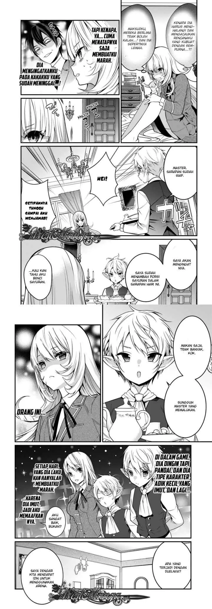 Otome Game Sekai wa Mob ni Kibishii Sekai Desu chapter 8 halaman 7