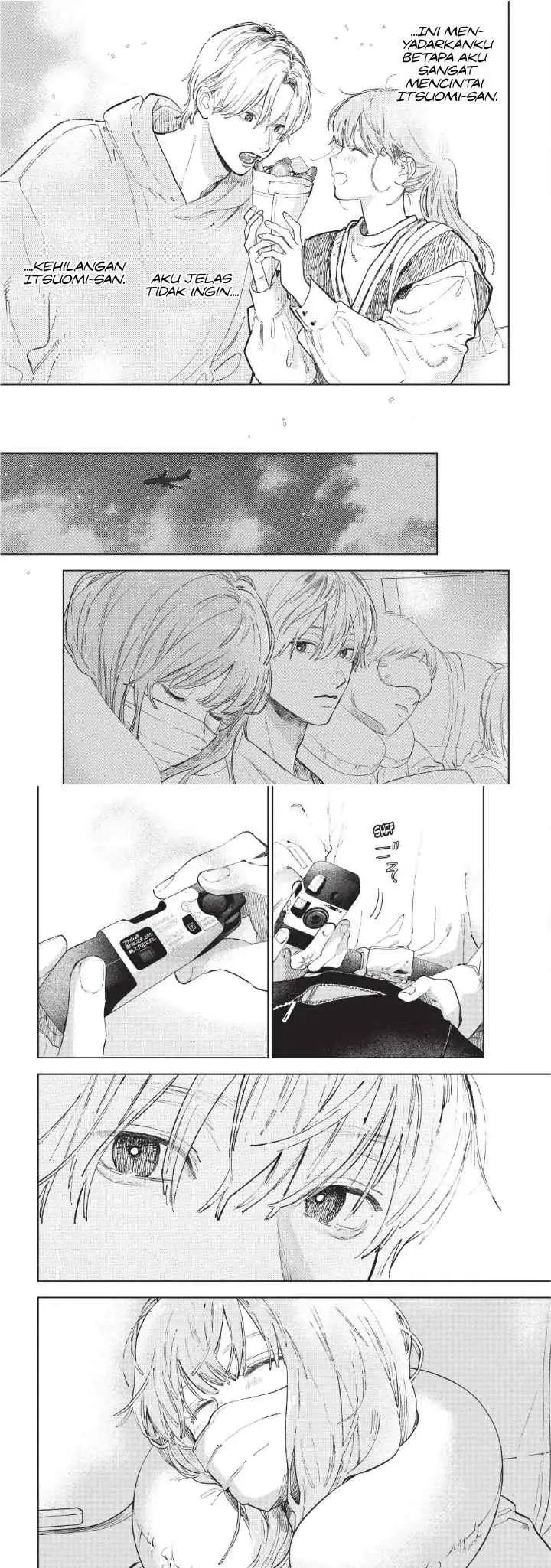 Yubisaki to Renren chapter 53 halaman 10