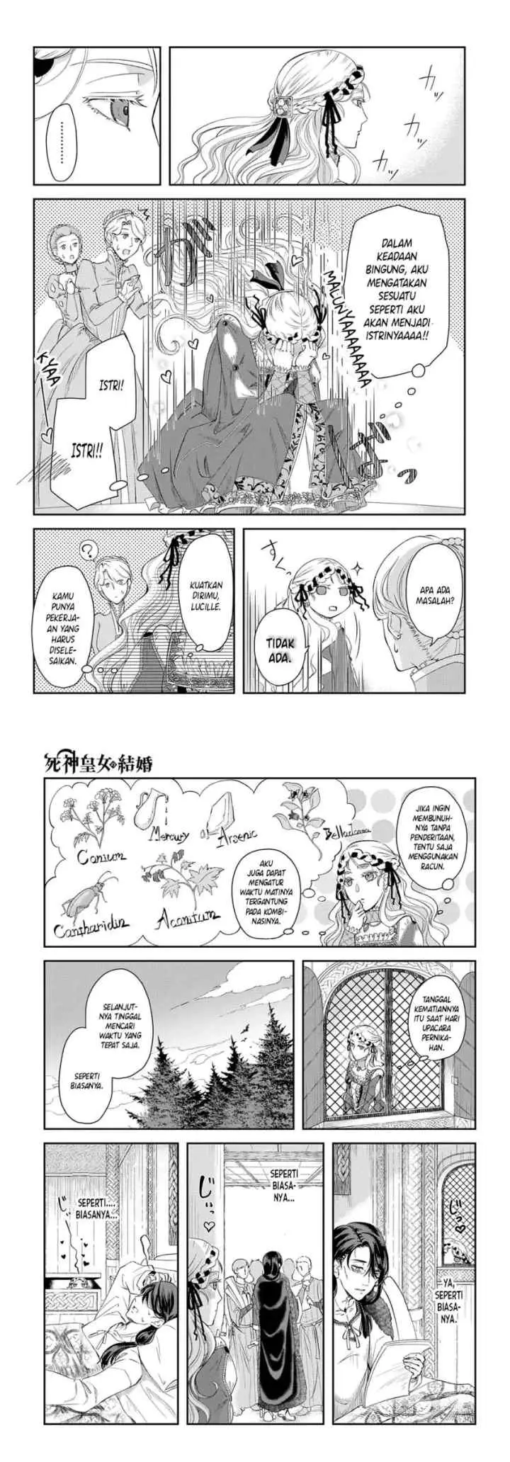 Shinigami Ōjo no Kekkon chapter 1 halaman 7