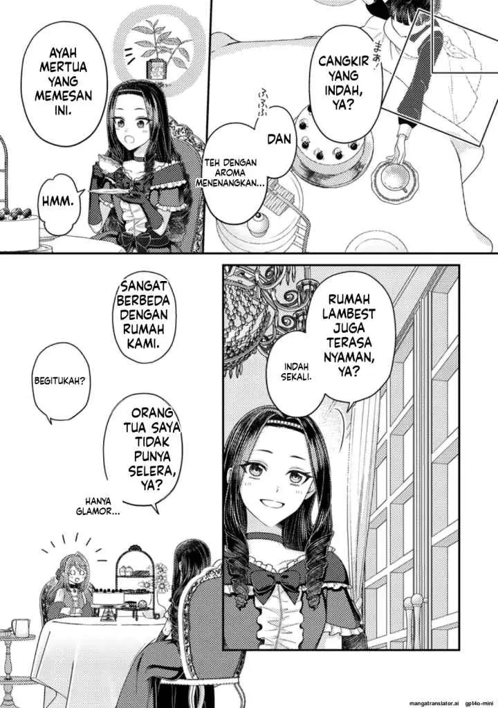 Heroine ga Kuru Mae ni Ninshin shimashita ~Tsunda Hazu no Akuyaku Reijou desuga, Douyara Chigau youdesu~ chapter 5.1 halaman 6