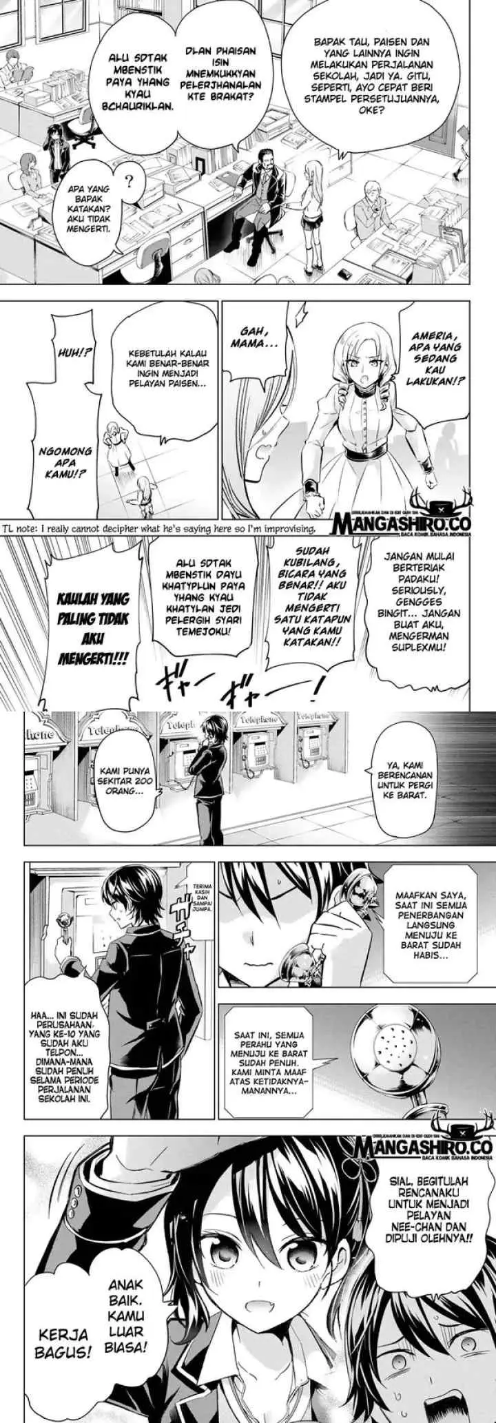 Kishuku Gakkou no Juliet chapter 99 halaman 7