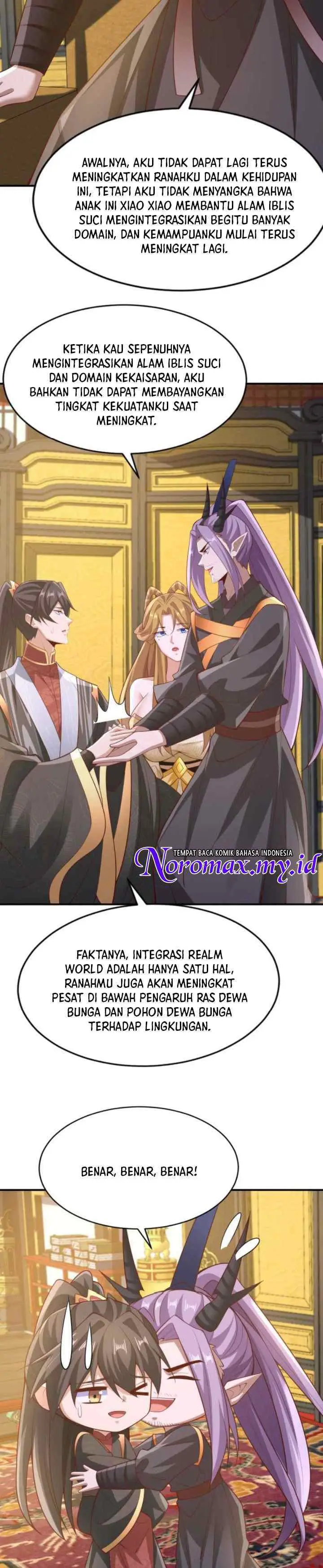 It's Over! The Queen's Soft Rice Husband is Actually Invincible chapter 308 halaman 9