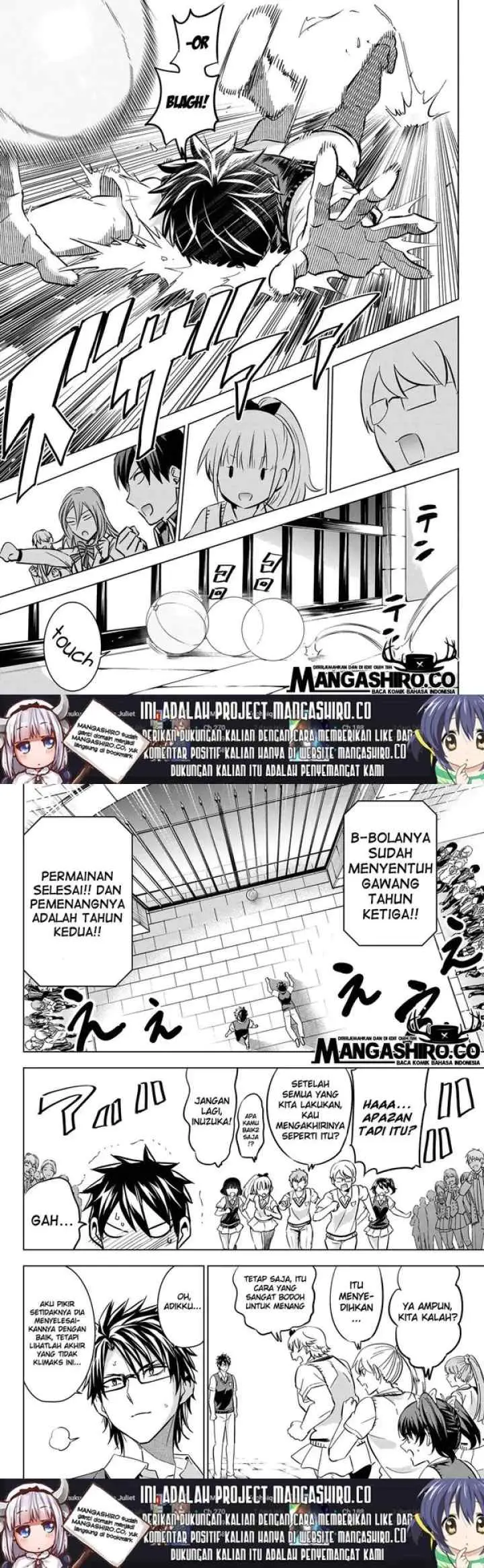 Kishuku Gakkou no Juliet chapter 96 halaman 9