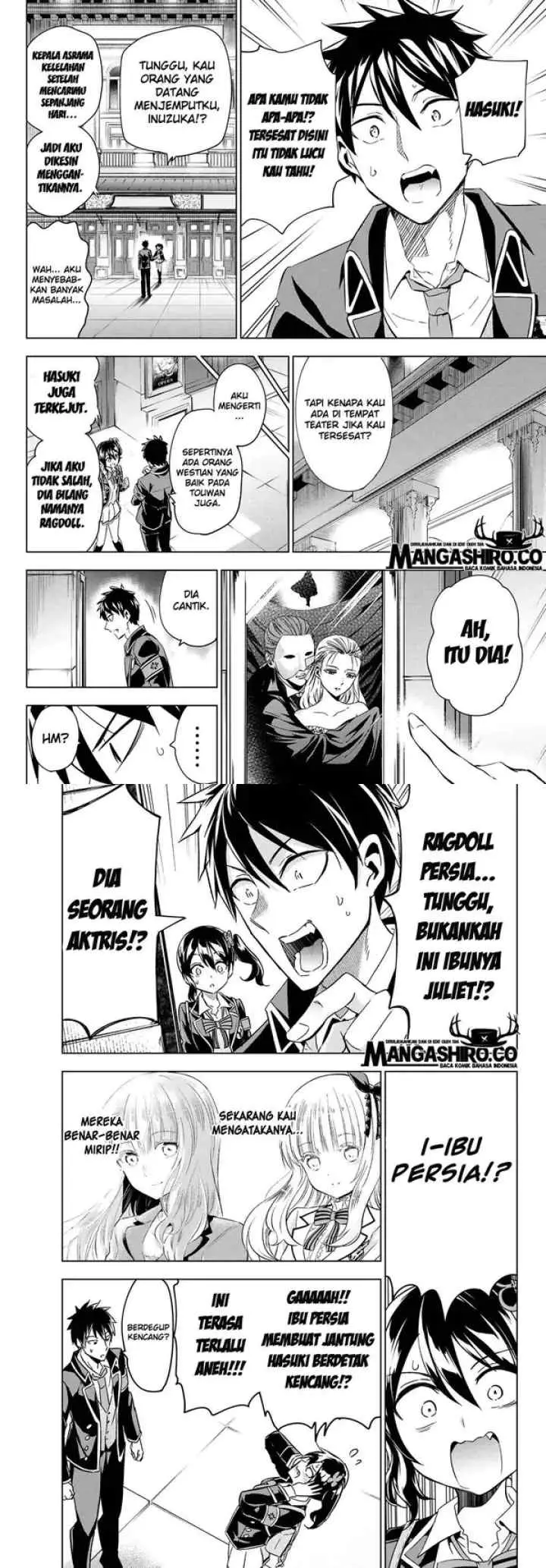 Kishuku Gakkou no Juliet chapter 104 halaman 8