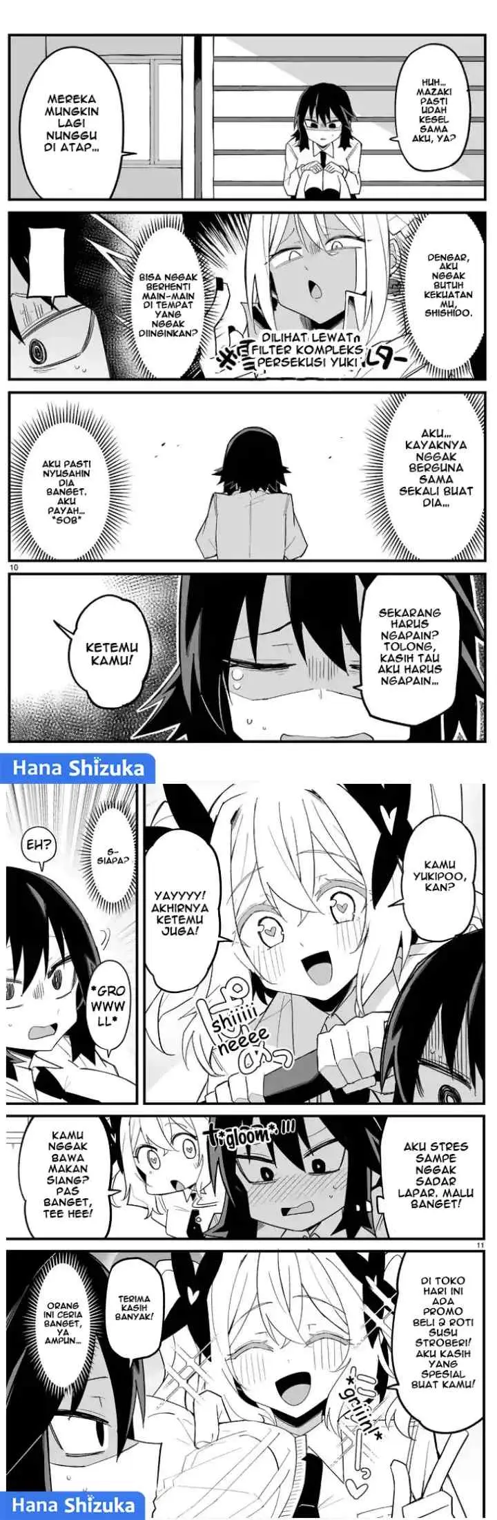 Iinchou Desu ga Furyou ni Naru Hodo Koi Shitemasu! chapter 8 halaman 6