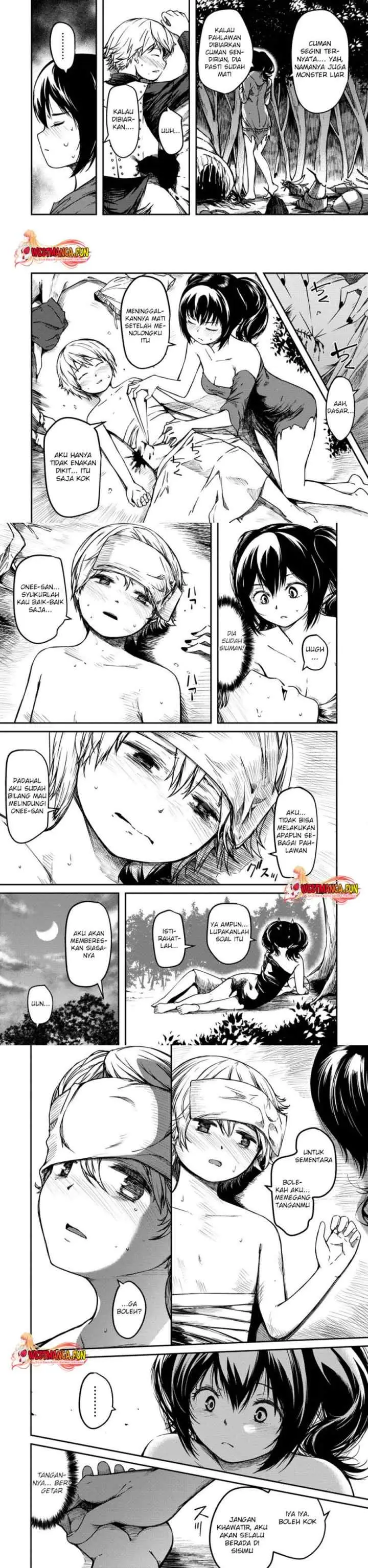 Monster Onna Kanbu wa Osanaki Yuusha wo Dekiaisuru chapter 1 halaman 9
