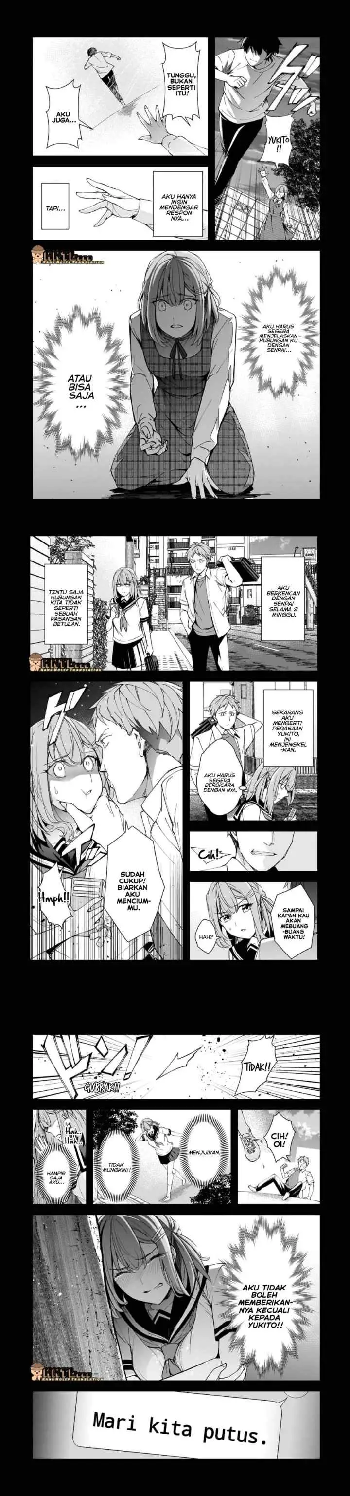 Ore ni Trauma wo Ataeta Joshi-tachi ga Chirachira Mitekuru kedo, Zannen desu ga Teokure desu chapter 15 halaman 5