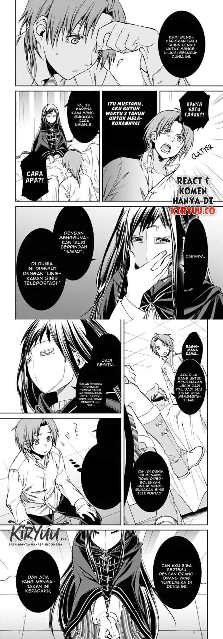 Mushoku Tensei: Isekai Ittara Honki Dasu chapter 69 halaman 8