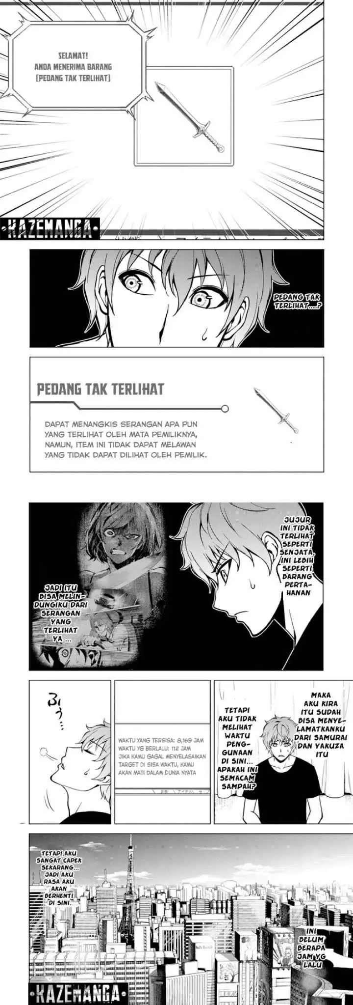 Ore no Genjitsu wa Renai Game?? ka to Omottara Inochigake no Game datta chapter 9.1 halaman 8