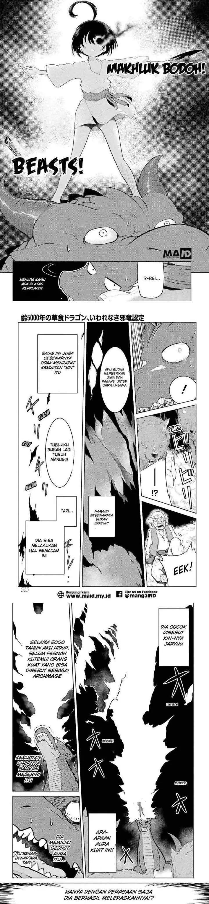 Weak 5000-Year Old Vegan Dragon chapter 1 halaman 15